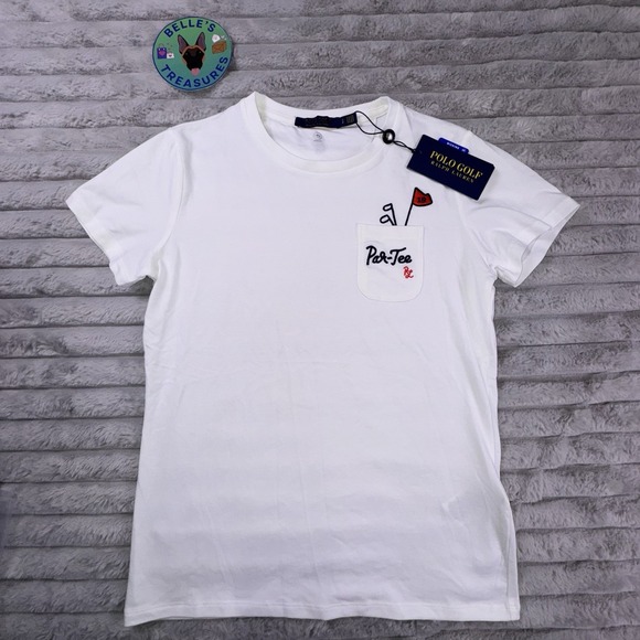 Ralph Lauren Golf RLX Small Performance Crewneck "ParTee" Moisture Wicking Shirt - Picture 2 of 9